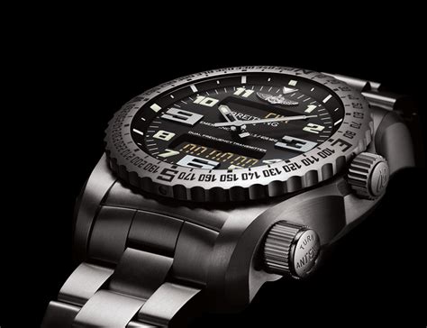 breitling watch with emergency beacon|breitling emergency mission.